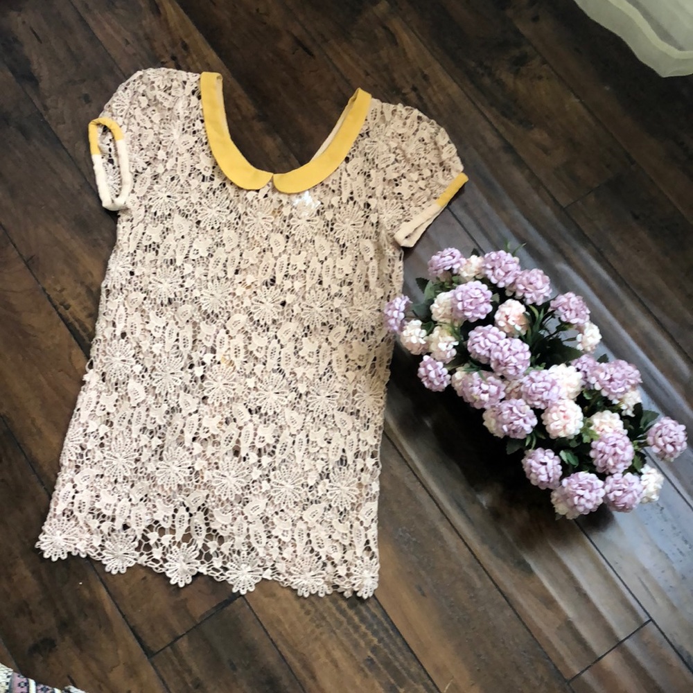 Esley Vintage Crochet Top